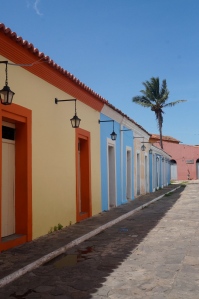 Colonial buildings in the center of ParnaÃ­ba.